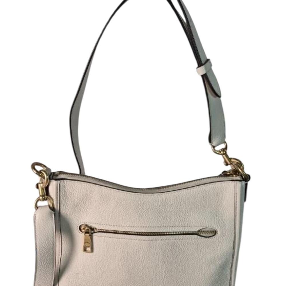 Coach Classic Chaise Cream Leather Shoulder Bag Crossbody - Picture 2 of 8